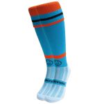 Go Hard Or Go Home Turquoise Knee Length Sport Socks