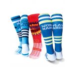 Shallakka Boom 3 Pair Saver Pack Knee Length Sport Socks