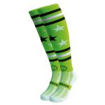Feeling Down Saddle Up Lime Green Equestrian Horse Riding Socks