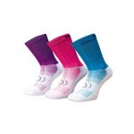 Summer Fruits 3 Pairs For The Price Of 2 Pairs Saver Pack Calf Length Socks