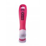 Love Horses Brilliant Pink Equestrian Riding Socks