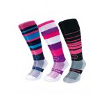 Smooth As Ice 3 Pair Saver Pack Knee Length Sport Socks