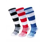 Retro Hoops 3 Pair Saver Pack Knee Length Sport Socks