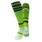 Go Hard or Go Home Lime Knee Length Sport Socks