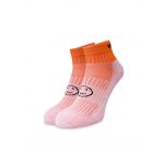 Bright Orange Ankle Length Socks