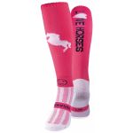 Love Horses Brilliant Pink Equestrian Riding Socks