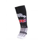 GB Horse Black Equestrian Riding Socks
