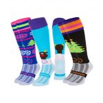 Christmas Chill Zone 3 Pair Saver Pack Knee Length Sport Socks