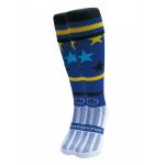 Here Comes The Boom Blue Knee Length Sport Socks