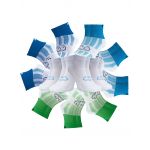 Northern Lights Wheel 13 Pairs for 6 Saver Pack Ankle Length Socks
