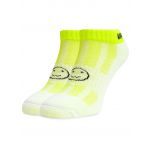 Bright Yellow Trainer Socks