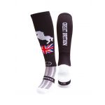 GB Horse Black Equestrian Riding Socks