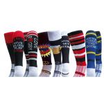 Rugby Head 6 Pair Saver Pack Knee Length Rugby Socks