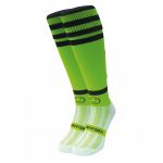 Go Hard or Go Home Lime Knee Length Sport Socks
