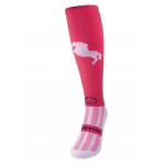 Love Horses Brilliant Pink Equestrian Riding Socks